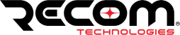 Logo schmal Hersteller Recom Technologies