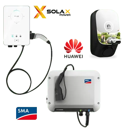 Produkte Wallbox von Huawei, SolaX und SMA